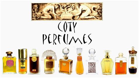 coty perfume list